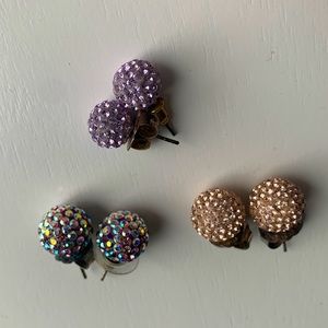Three pairs of H&B sparkle balls